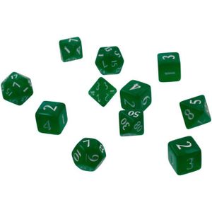 Eclipse 11 Dice Set: Forest Green (voor RPG)