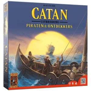 Catan: Uitbreiding Piraten en Ontdekkers - Ontdek nieuwe gebieden en verover piratendepots