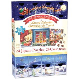 Adventskalender met puzzels: Classic Christmas