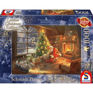 De Kerstman is er! (Thomas Kinkade) - Puzzel (1000)