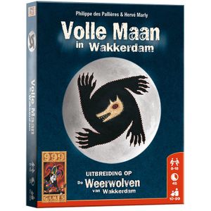 999 Games De Weerwolven van Wakkerdam: Volle Maan in Wakkerdam - Uitbreiding met 9 varianten en 5 nieuwe karakters