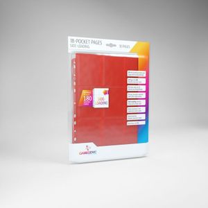 Sideloading 18-Pocket Pages Red (10)