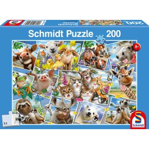 Dieren Selfies - Puzzel (200)