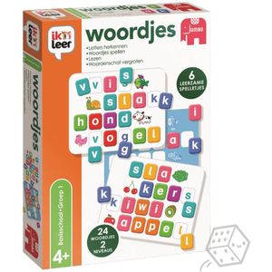 Jumbo Ik Leer Woordjes - Leer spelenderwijs woordjes spellen - Vanaf 4 jaar - 1-4 spelers