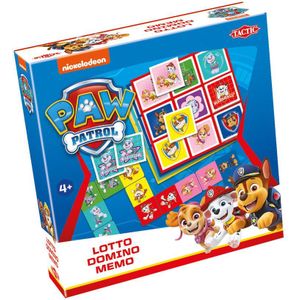 Tactic Paw Patrol 3-in-1 : Memo - Lotto - Domino