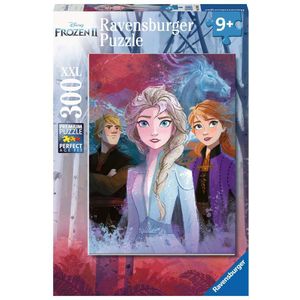 Puzzel Frozen 2 Elsa, Anna en Kristoff (300 stukjes)