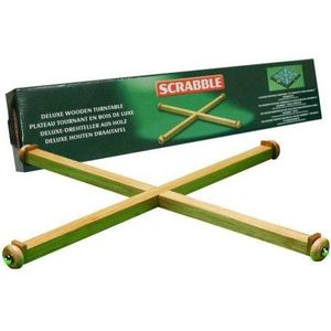 Scrabble: Deluxe Houten Draaitafel