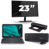 Dell Latitude E5430 - Intel Core i3-3e Generatie - 14 inch - 8GB RAM - 256GB SSD - Windows 10 + 1x 23 inch Monitor