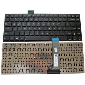 Notebook keyboard for ASUS X402C S400 without frame black
