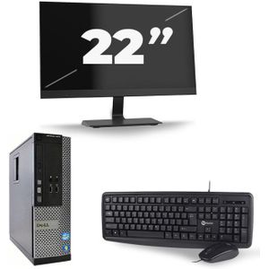 Dell Optiplex 9010 SFF - Intel Core i3-3e Generatie - 8GB RAM - 120GB SSD - Windows 10 + 1x 22 inch Monitor