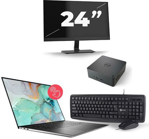 Dell Precision 5560 - Intel Core i7-11e Generatie - 15 inch - Touch - 16GB RAM - 512GB SSD - Windows 11 Home + 1x 24 inch Monitor
