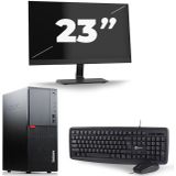 Lenovo ThinkCentre M720t Tower - Intel Core i7-8e Generatie - 16GB RAM - 480GB SSD - Windows 11 + 1x 23 inch Monitor