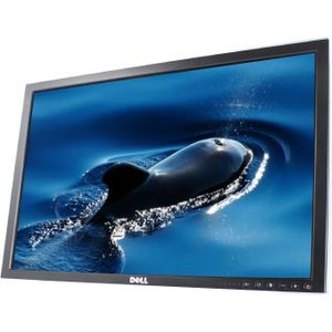 Dell UltraSharp 2407WFP - 24 inch - 1920x1200 - DVI - VGA - Zwart - Zonder voet