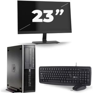 HP Compaq 8100 Elite SFF - Intel Core i3-1e Generatie - 8GB RAM - 128GB SSD - Windows 10 + 1x 23 inch Monitor