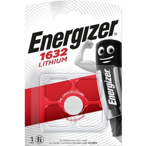 VARTA CR1632 Batterij, 3V, Blister verpakking