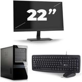 HP Pavilion 7000 Micro Tower - Intel Core i5-2e Generatie - 8GB RAM - 256GB SSD - Windows 10 + 1x 22 inch Monitor
