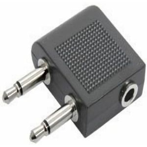 Flight adapter / Airplane headphone socket adapter