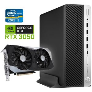 HP EliteDesk 800 G5 SFF - Intel Core i5-9e Generatie - 16GB RAM - 1TB SSD - Nvidia RTX 3050 - Win11 - Game PC
