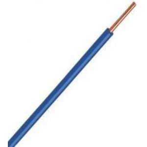 H07V-U | VD-Thread | 1 x 1,5 mm2 Adern | Blau | 100M