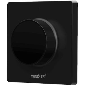 Mi-light | Kabelloser Wanddimmer | Schwarz