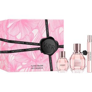 Viktor & Rolf Flowerbomb - Eau de Parfum 50ml + Travel Spray 10ml + Miniatuur 7ml