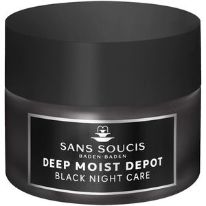 Sans Soucis Deep Moist Depot Moisture & Anti Age  - Black Night Care for Normal to Dry Skin 50ml