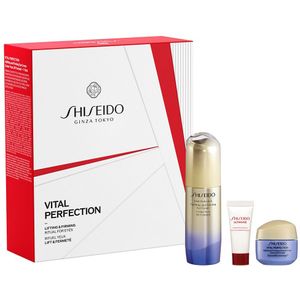 Shiseido Vital Perfection - Uplifting and Firming Eye Cream 15ml + Cream 15ml + Ultimune Power Infusing Serum 4.0 5ml