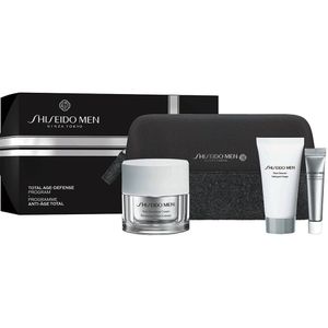 Shiseido Men - Total Revitalizer Cream 50ml + Face Cleanser 30ml + Total Revitalizer Eye 5ml + Pouch