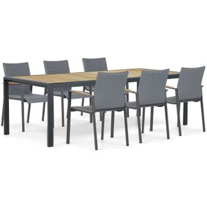Lifestyle Garden Furniture Brandon/Valence 240 cm dining tuinset 7-delig