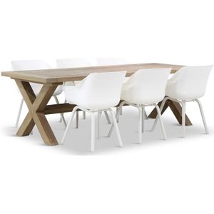 Hartman Sophie element/Oregon 240 cm dining tuinset 7-delig