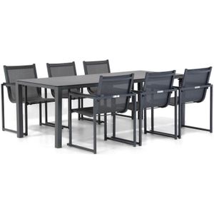 Lifestyle Delgada/Pallazo 220 cm dining tuinset 7-delig