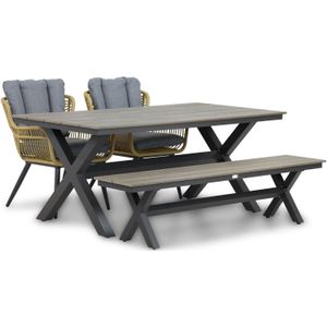 Coco Azzano/Forest 180 cm dining tuinset 4-delig