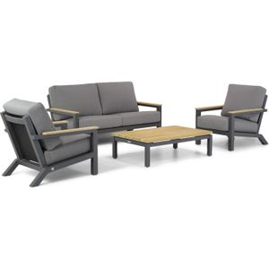 4 Seasons Outdoor Capitol/Riviera 120 cm stoel-bank loungeset 4-delig