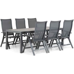 Presto Lucardo/Residence 220 cm dining tuinset 7-delig