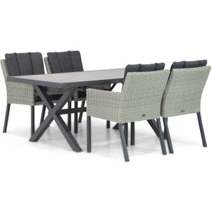 Garden Collections Oxbow/Crossley 185 cm dining tuinset 5-delig