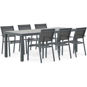 Lifestyle Garden Furniture Sella/Porto 220 cm dining tuinset 7-delig