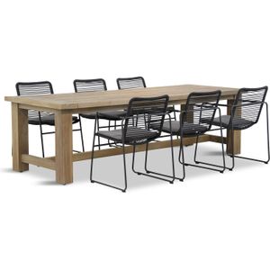 4 Seasons Outdoor Elba/Fourmile 260 cm dining tuinset 7-delig