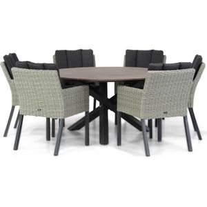 Garden Collections Oxbow/Ancona 150 cm dining tuinset 7-delig
