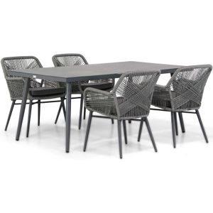 Lifestyle Garden Furniture Advance/Sophia 180 cm dining tuinset 5-delig