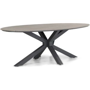 Lifestyle Matara dining tuintafel ellipse  220 x 115 cm