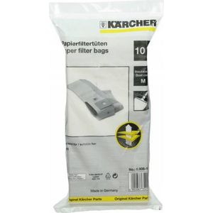 Karcher Stofzuigerzakken (10 zakken) geschikt voor Kärcher T201 (6906-1180)