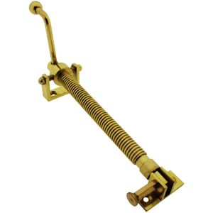 Koekoek uitzetter met handslinger - Telescopisch 276mm - Messing Mat
