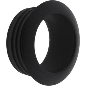 Inboorring Mini kunststof Plaatdikte: 16mm Matzwart