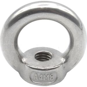 Oogmoer M10 RVS 316 (Inox A4) DIN 582