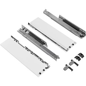 Hettich AvanTech You zelfbouwlade - Hoogte 139mm - Lengte 550mm - Draagvermogen 40kg - Wit