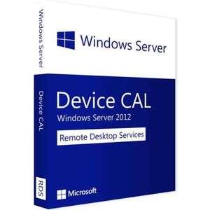 Microsoft Windows Server 2012 RDS - 5 Device CAL