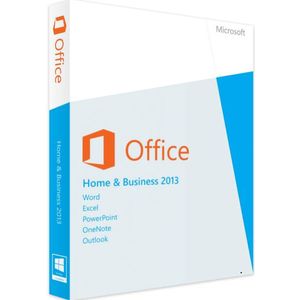 Microsoft Office 2013 Home and Business Product Key Card