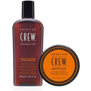 American Crew - Power Cleanser & Matte Clay