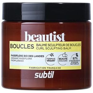 Haarcrème - Rijke Behandeling - 100% Plantaardig - Voor Krullend en Golvend Haar