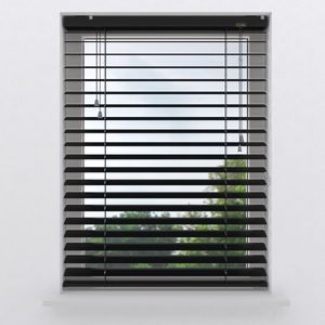 Aluminium Jaloezie 50mm Easy Matte Black 90x180